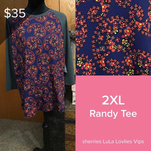 LuLaRoe Randy tee - Picture 1 of 1